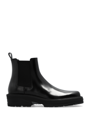 【送料&関税込】Ferragamo Chelsea Boot FERRAGAMO Isidoro glossed-leather Chelsea boots | THE OUTNET